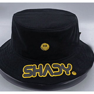 shady black bucket